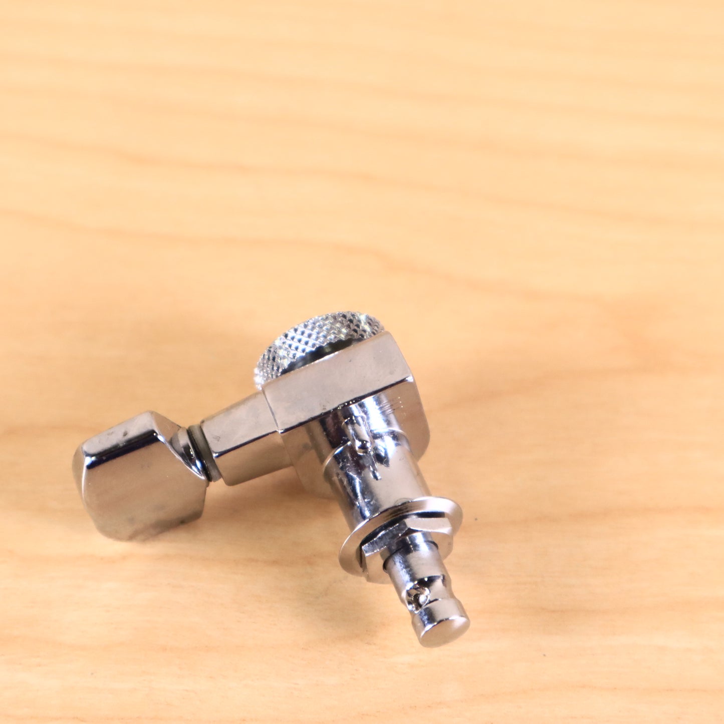 (1) Schaller Fender M6 Locking Pin Chrome Machine Head