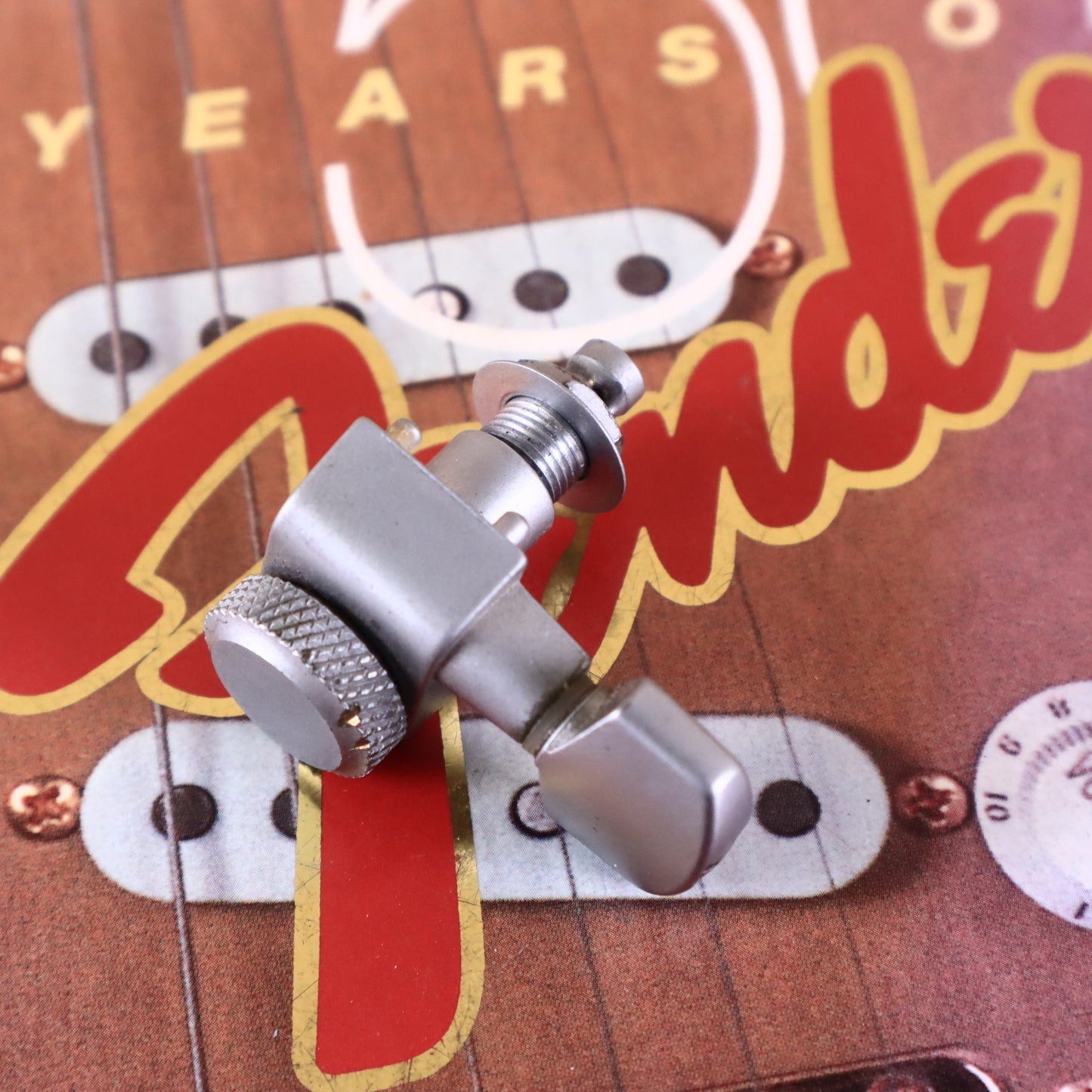 1987-1991 Schaller Brushed Satin Locking Single Tuner Fender Stratocaster Plus