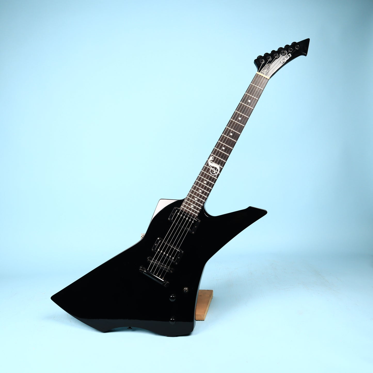 LTD by ESP SnakeByte Black Gloss James Hetfield Electric Guitar