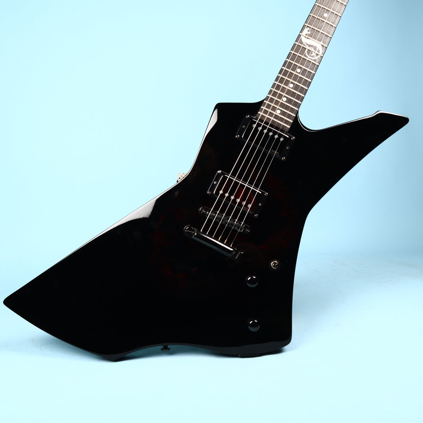 LTD by ESP SnakeByte Black Gloss James Hetfield Electric Guitar