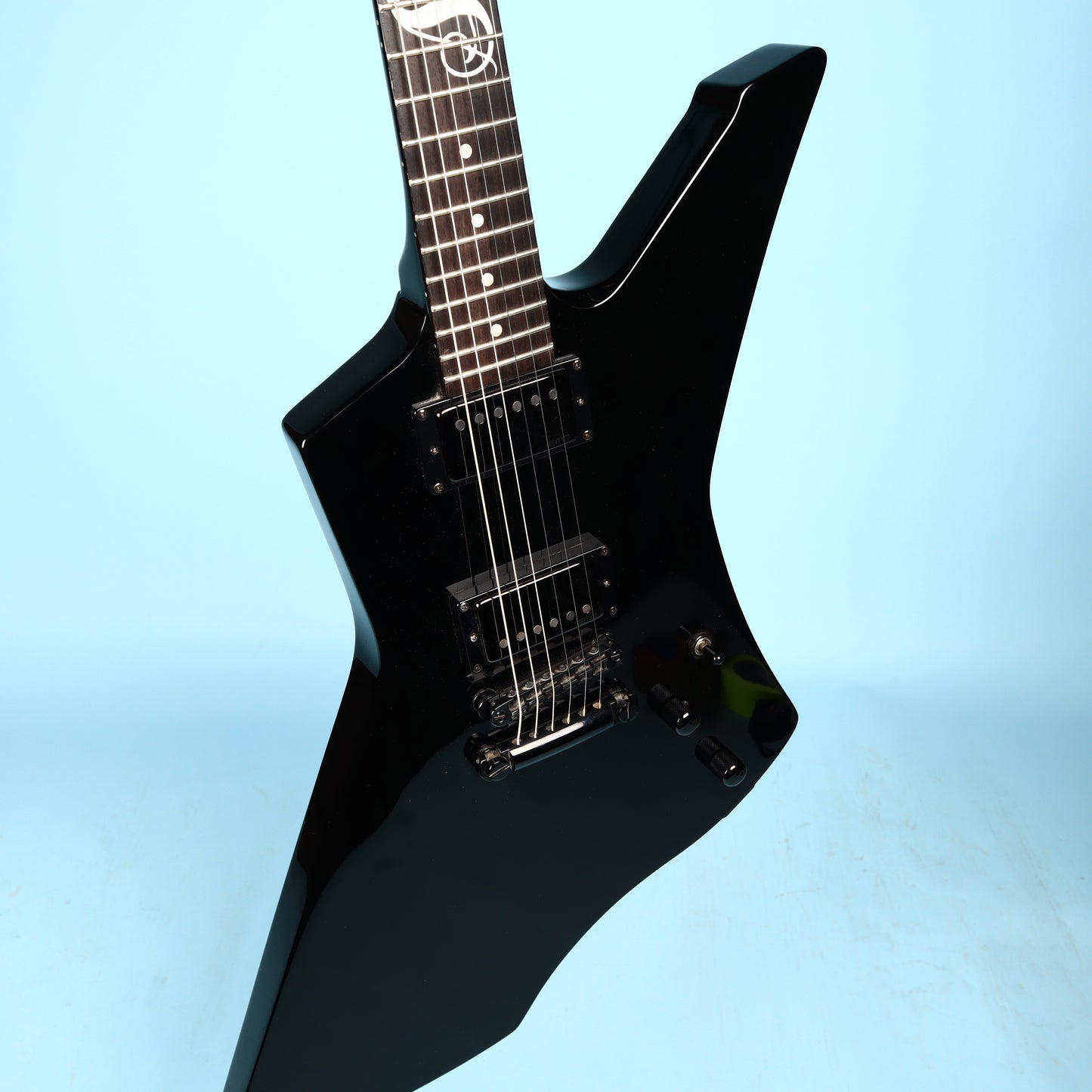 LTD by ESP SnakeByte Black Gloss James Hetfield Electric Guitar