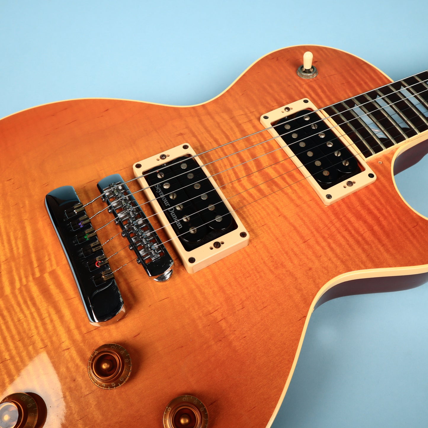 1994 Heritage Orange Burst LP Style Guitar H-150