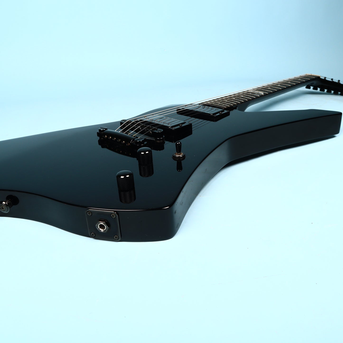 LTD by ESP SnakeByte Black Gloss James Hetfield Electric Guitar