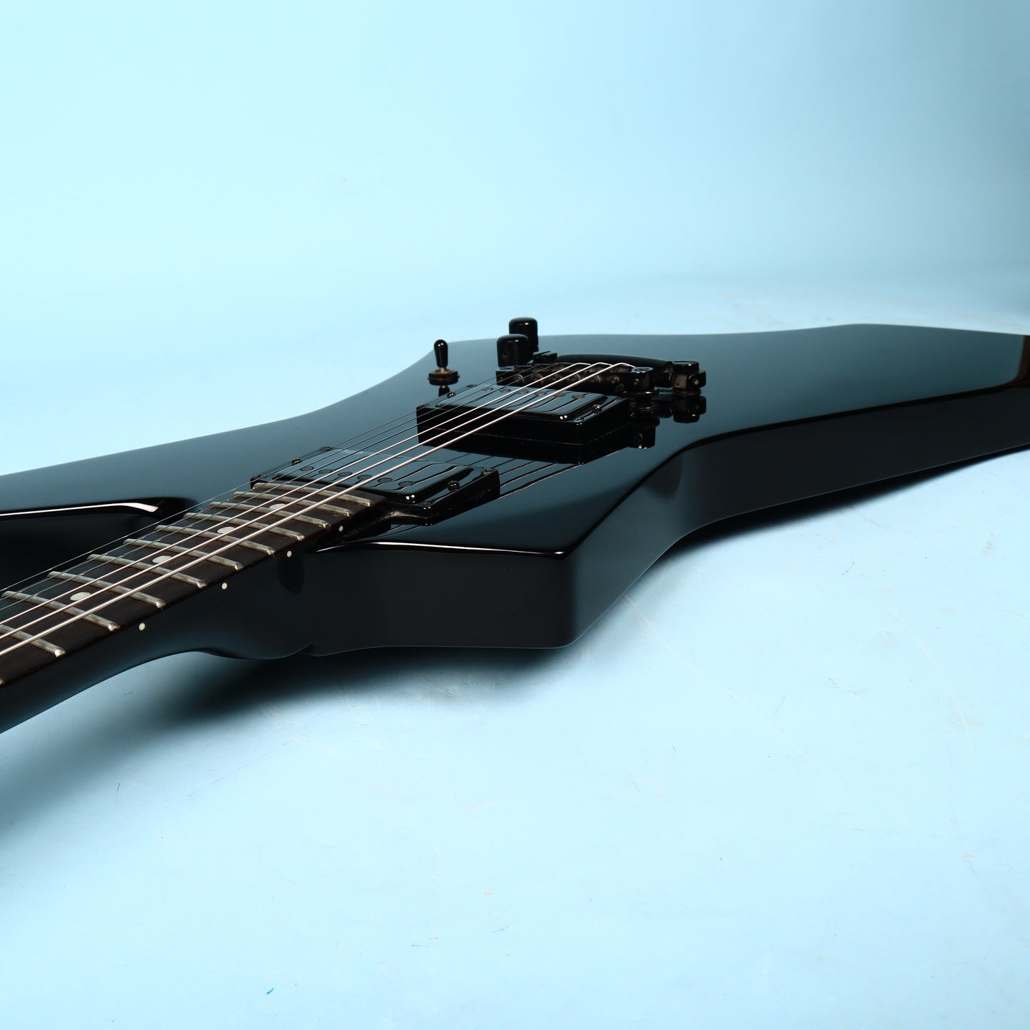 LTD by ESP SnakeByte Black Gloss James Hetfield Electric Guitar
