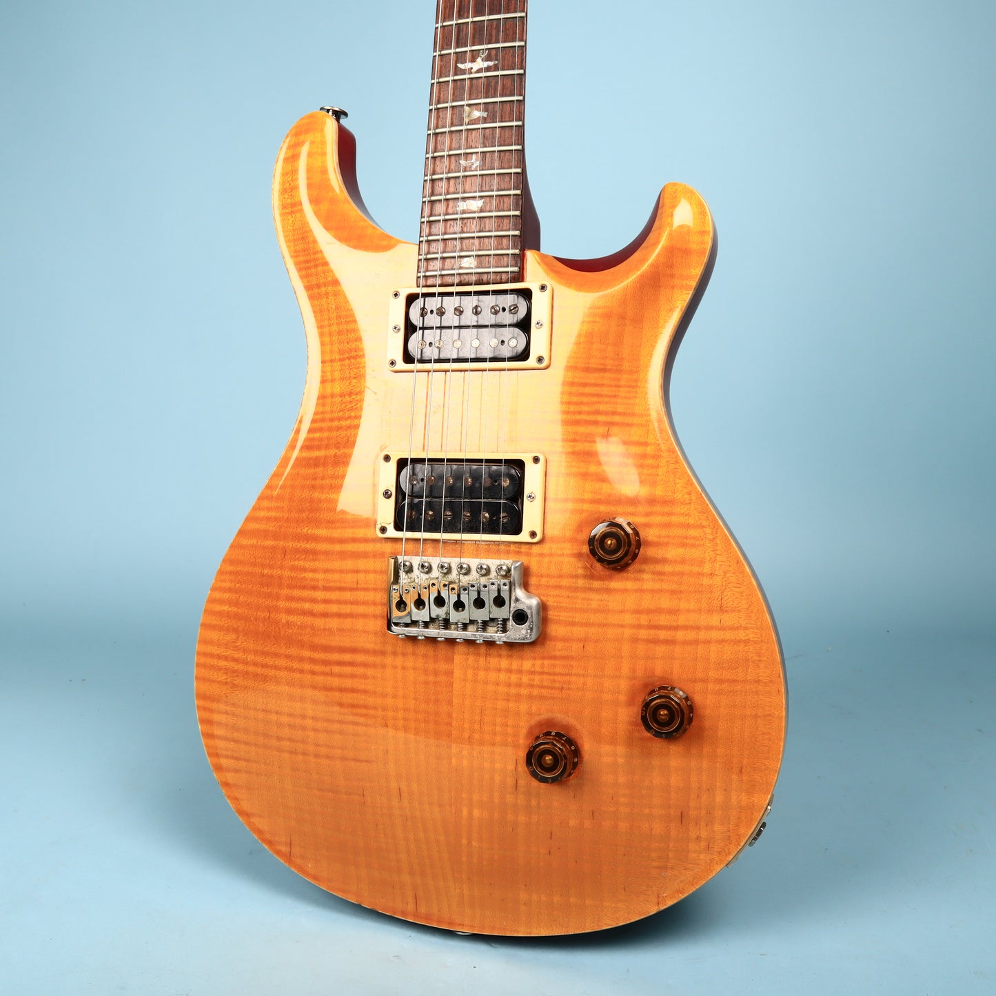 1997 Paul Reed Smith PRS Custom 24 10 Top Vintage Yellow Flame Top