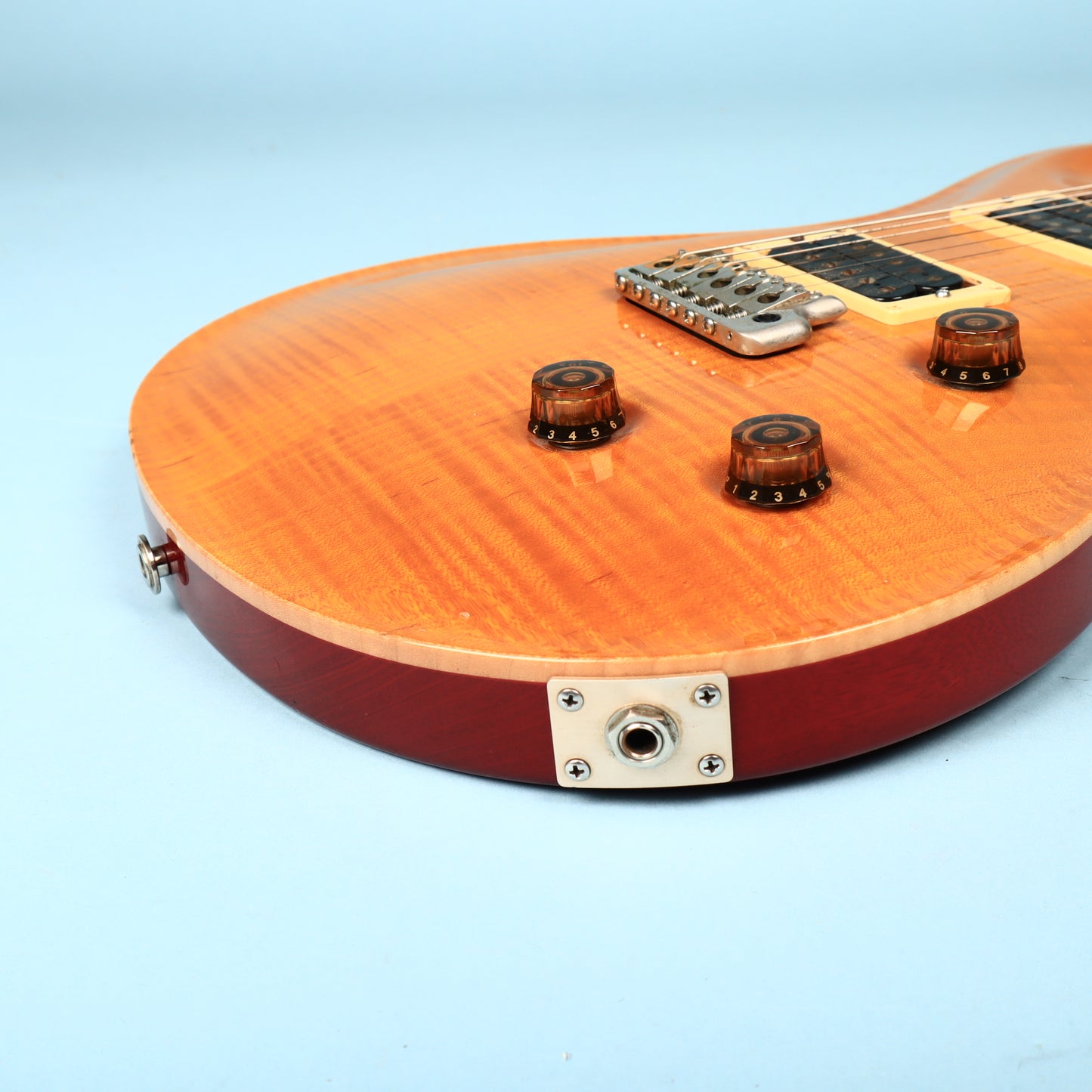 1997 Paul Reed Smith PRS Custom 24 10 Top Vintage Yellow Flame Top