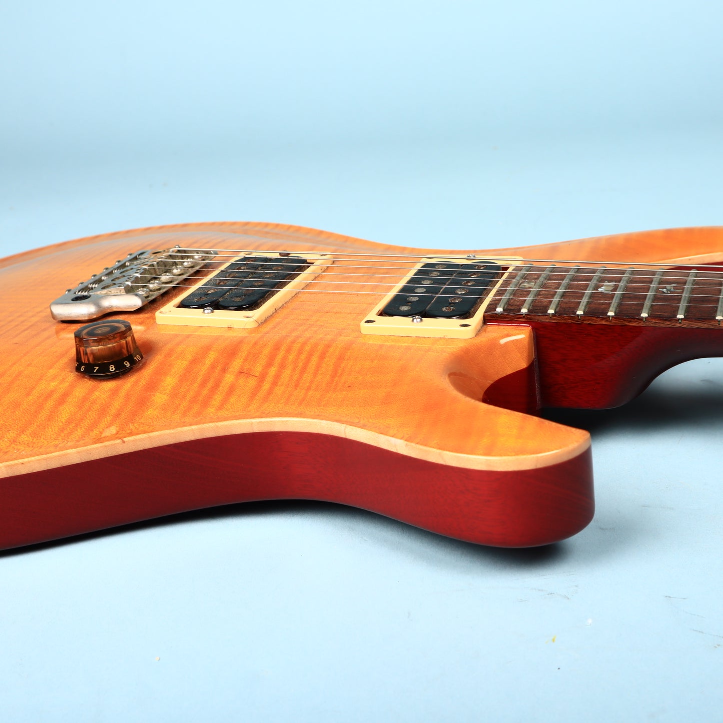 1997 Paul Reed Smith PRS Custom 24 10 Top Vintage Yellow Flame Top