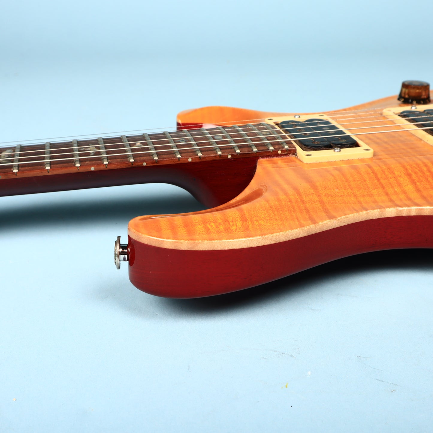 1997 Paul Reed Smith PRS Custom 24 10 Top Vintage Yellow Flame Top