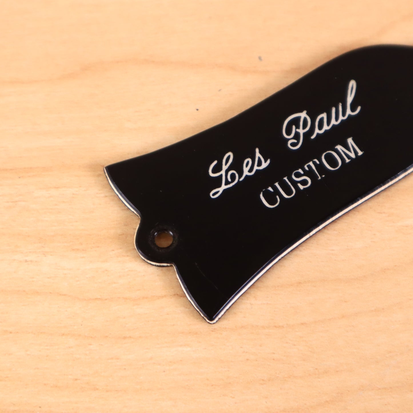 Gibson Vintage 1969 Les Paul Custom Truss Rod Cover w/ Screws 1968 1971 1972 73