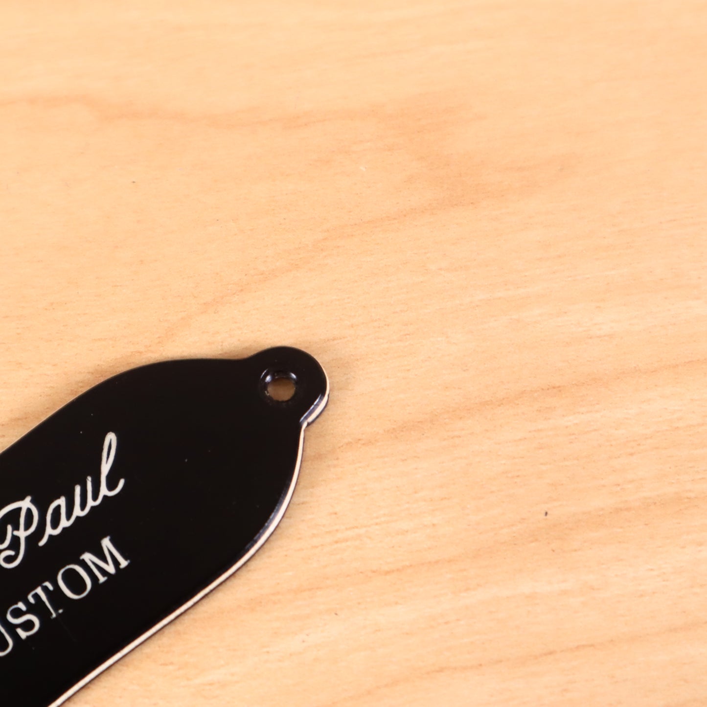 Gibson Vintage 1969 Les Paul Custom Truss Rod Cover w/ Screws 1968 1971 1972 73