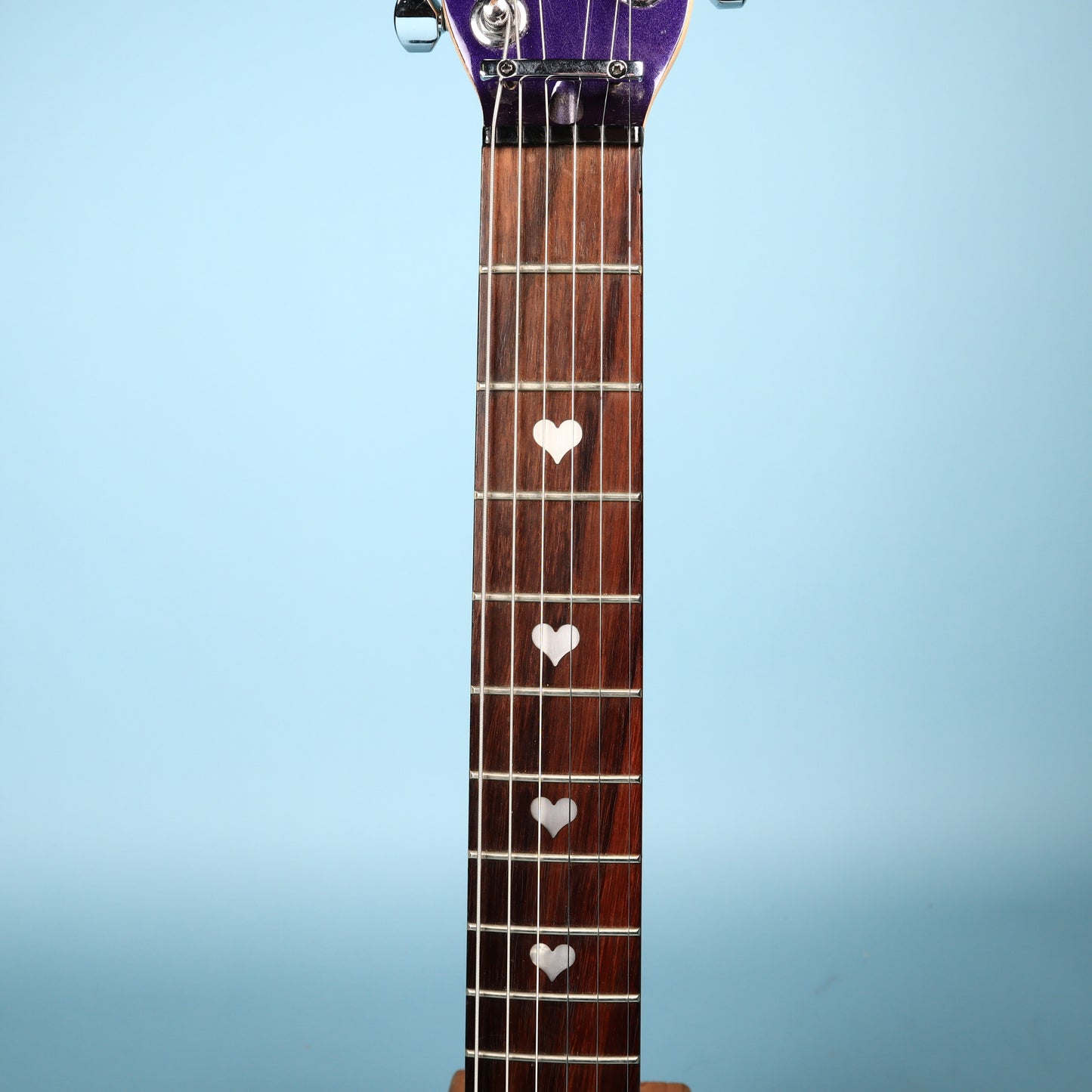 Genuine Daisy Rock Heartbreaker Purple Heart Electric Guitar