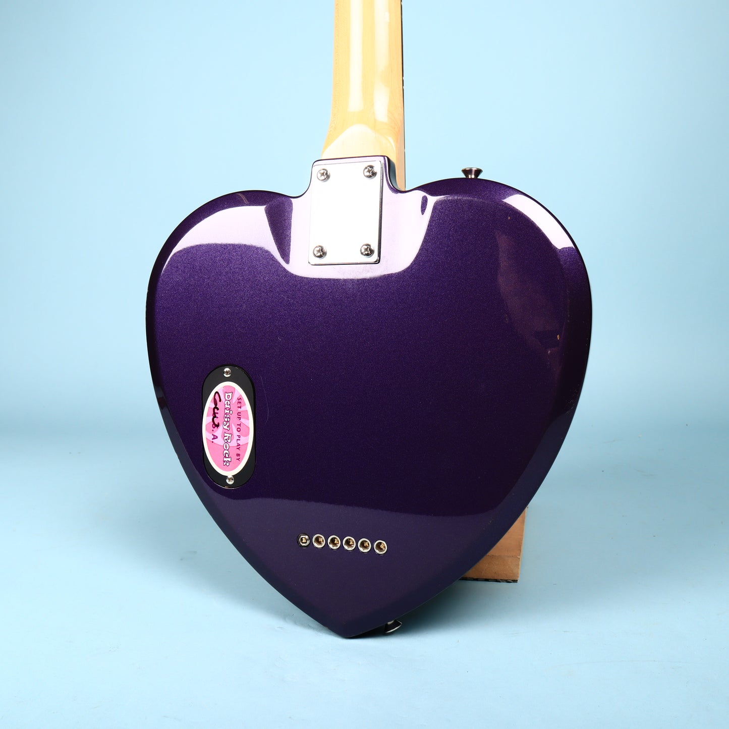 Genuine Daisy Rock Heartbreaker Purple Heart Electric Guitar