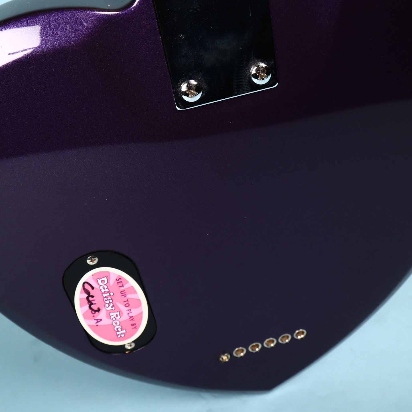 Genuine Daisy Rock Heartbreaker Purple Heart Electric Guitar