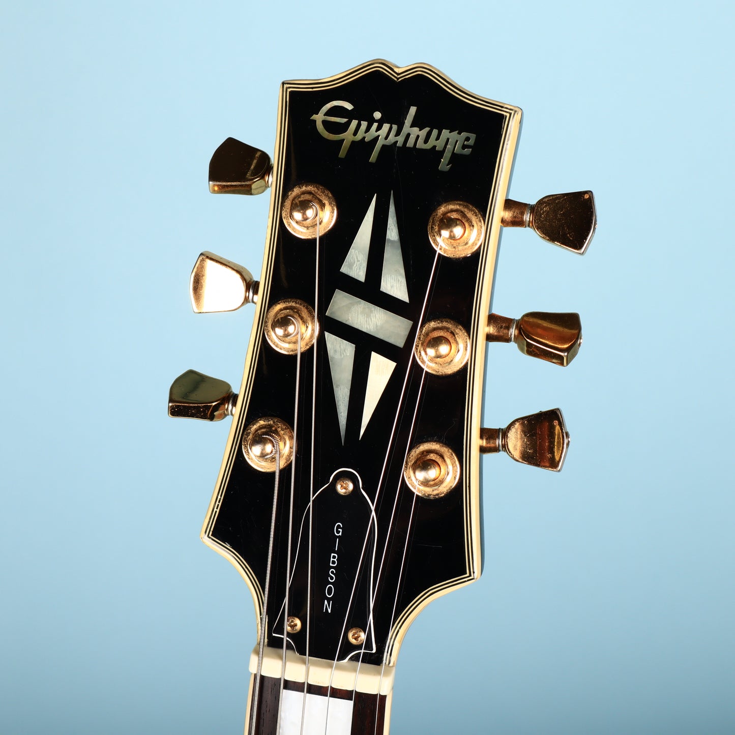1989 Epiphone Les Paul Custom LPC-80 Open Book Ebony 1st Year
