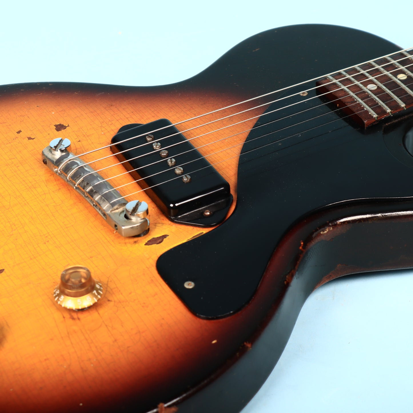 1958 Gibson Les Paul Junior Jr. Electric Guitar Sunburst