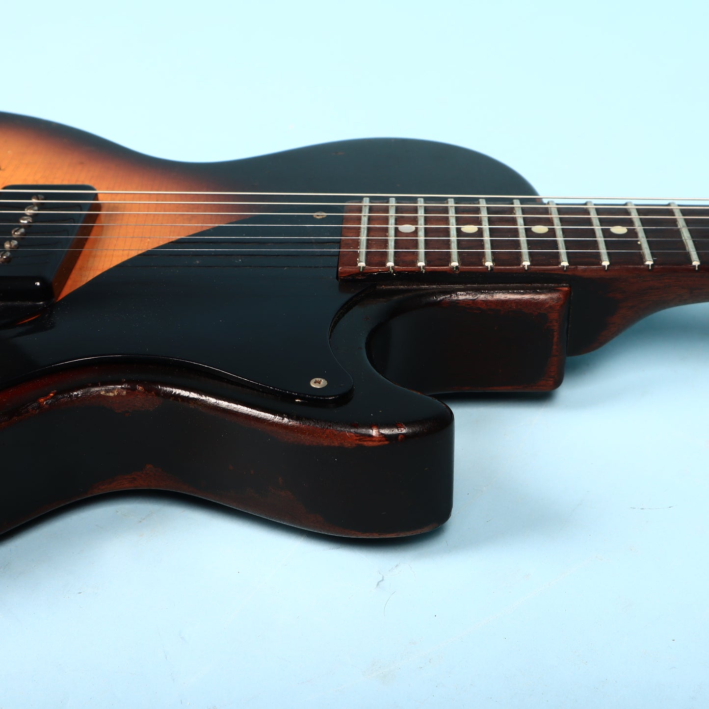 1958 Gibson Les Paul Junior Jr. Electric Guitar Sunburst