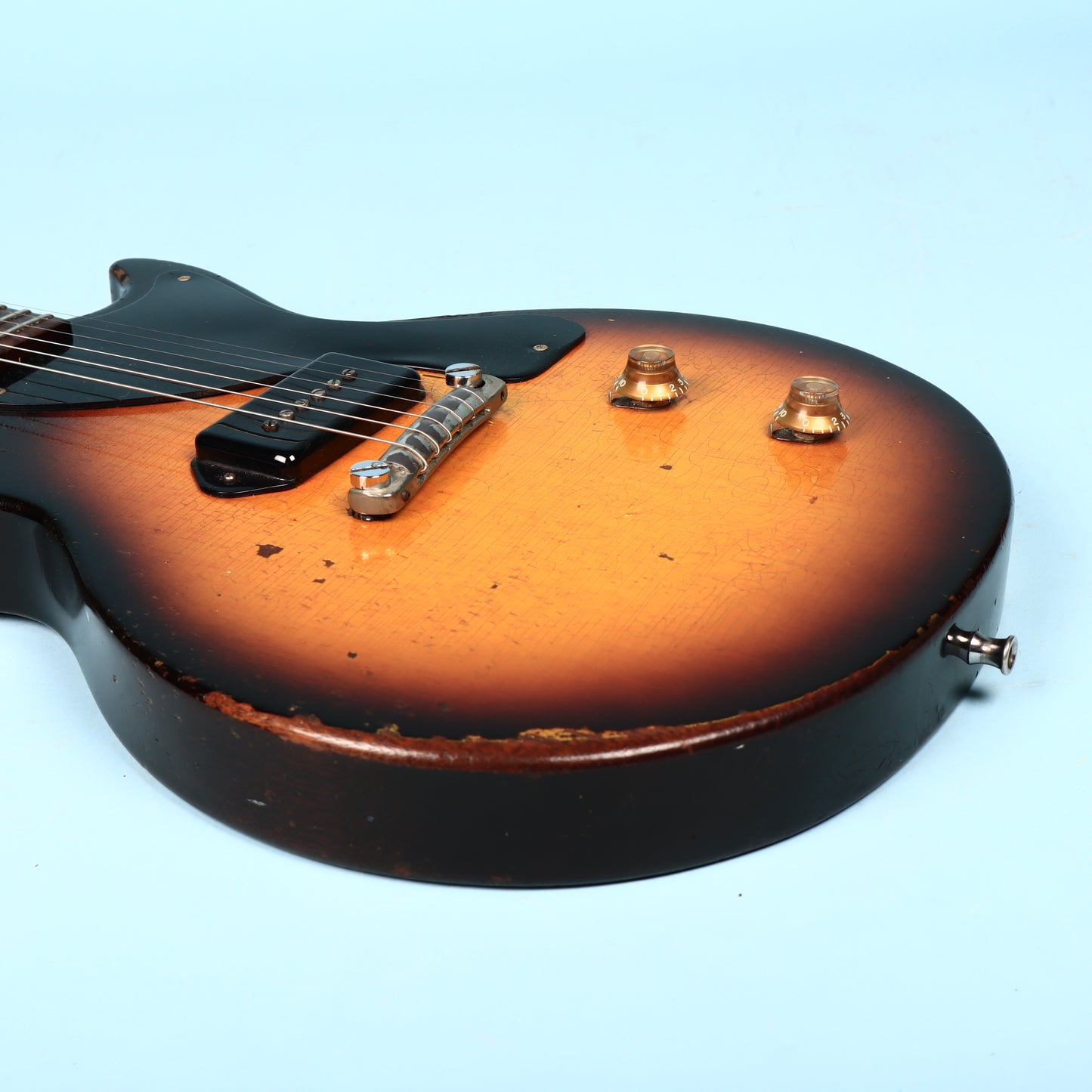 1958 Gibson Les Paul Junior Jr. Electric Guitar Sunburst