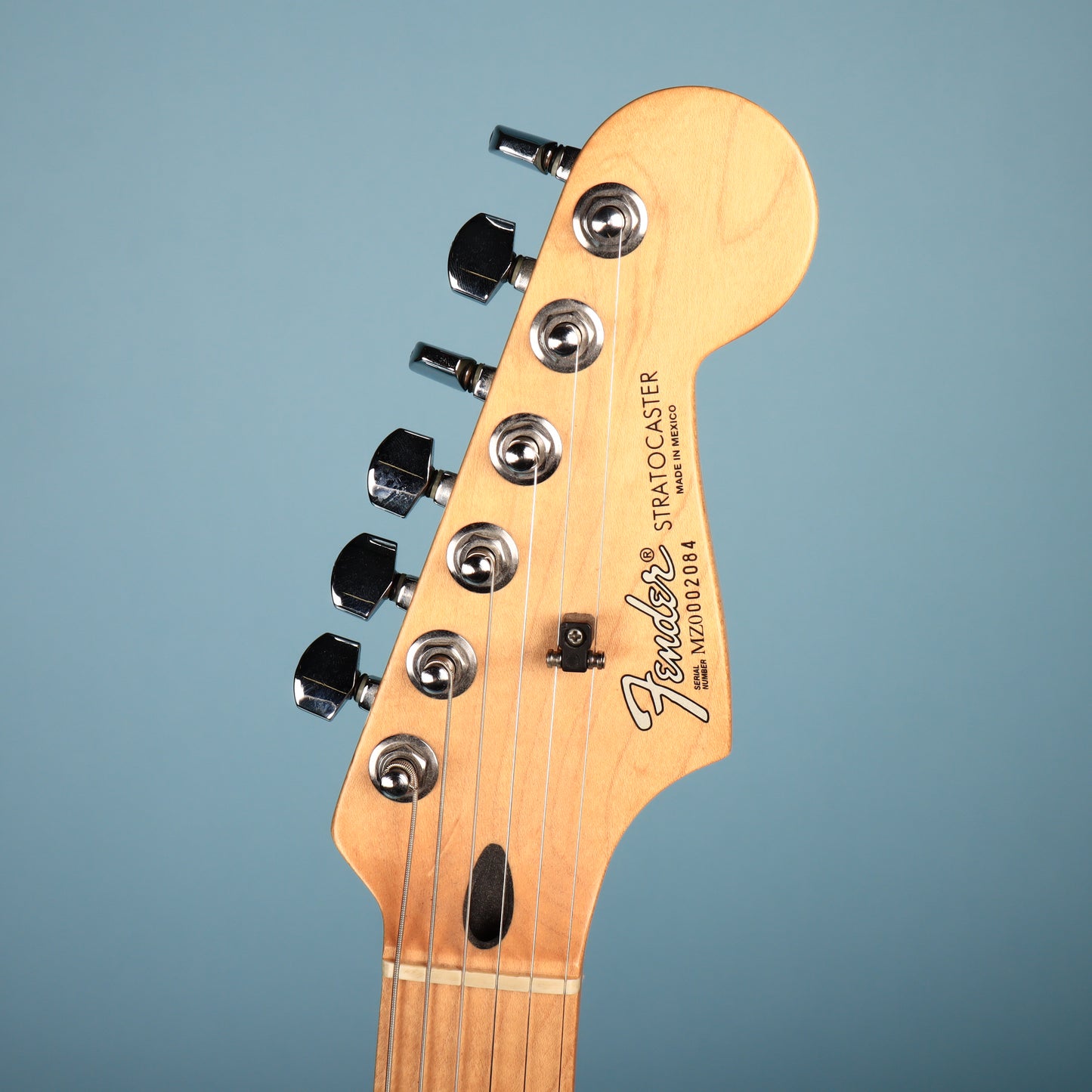 2000 Fender Stratocaster Mexico HSS Fat Strat Midnight Blue Purple