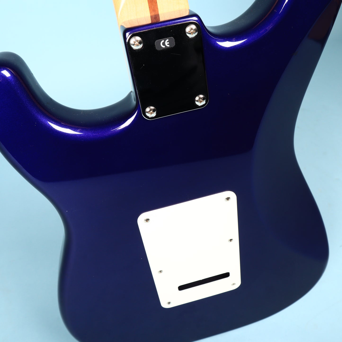 2000 Fender Stratocaster Mexico HSS Fat Strat Midnight Blue Purple