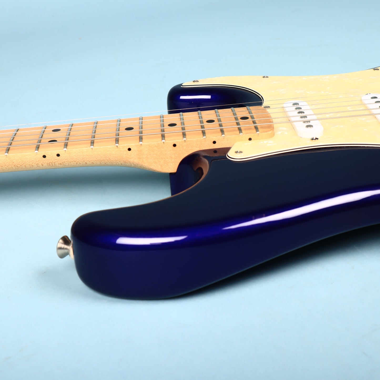 2000 Fender Stratocaster Mexico HSS Fat Strat Midnight Blue Purple