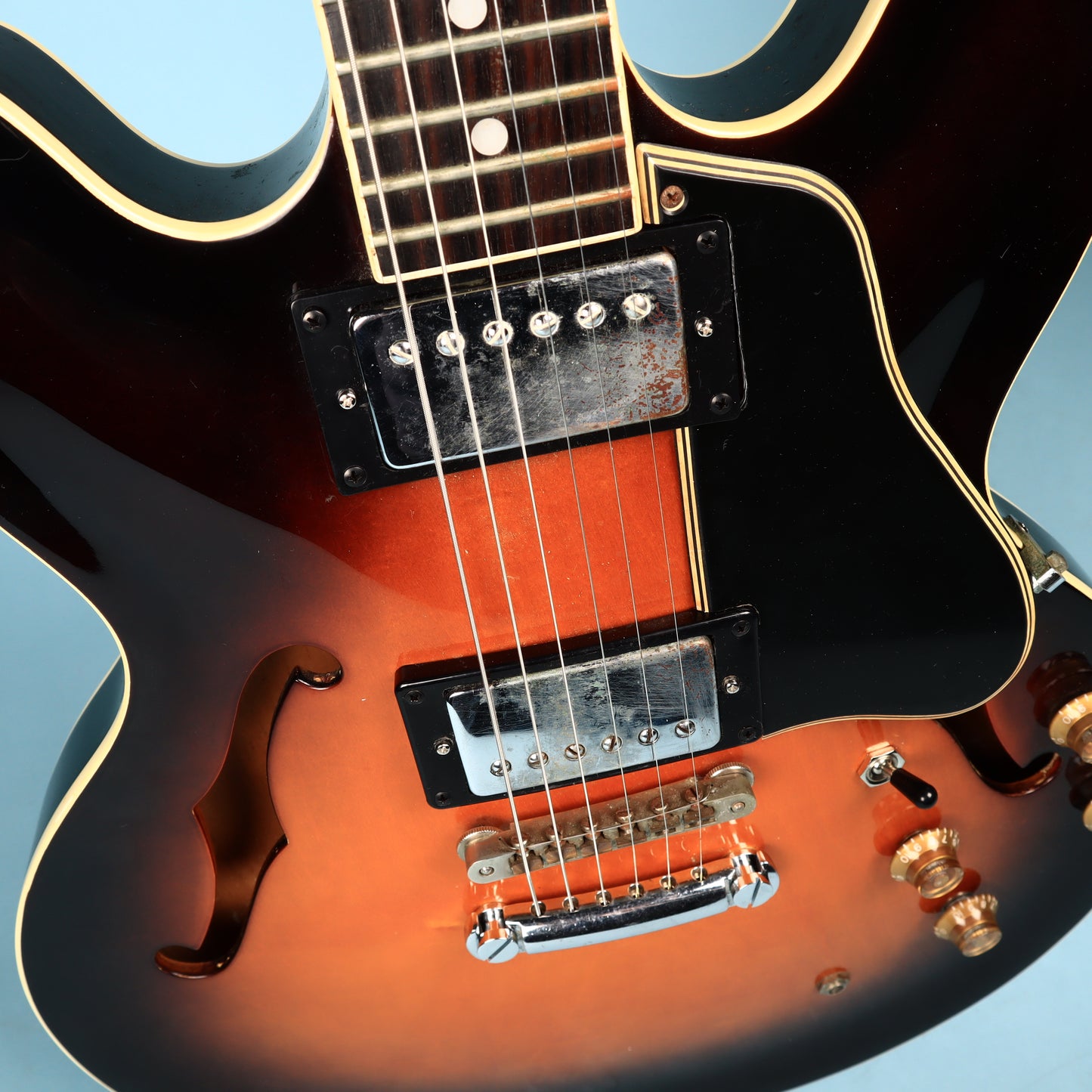 Navigator Japan MIJ SA ES-335 Electric Guitar Tobacco Burst ESP