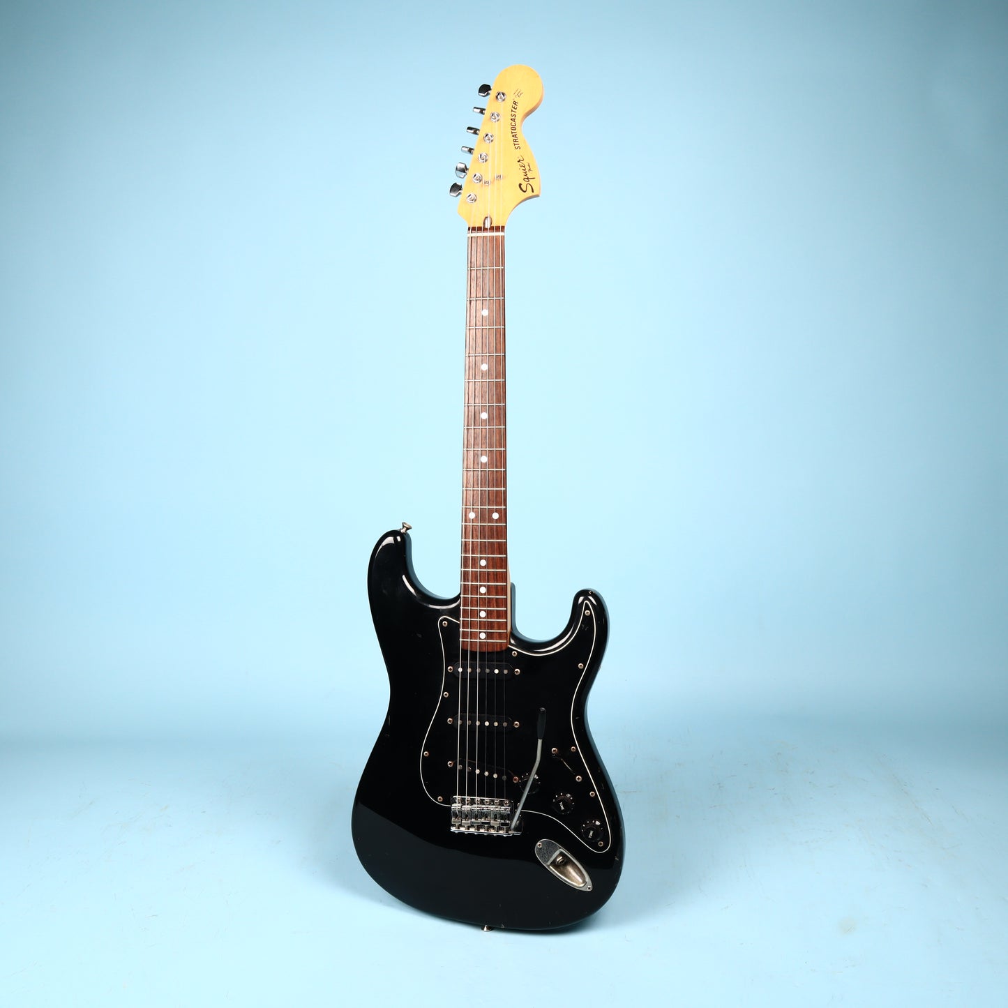 Squier by Fender '72 Reissue Stratocaster MIJ, Fujigen '83-'84 Black