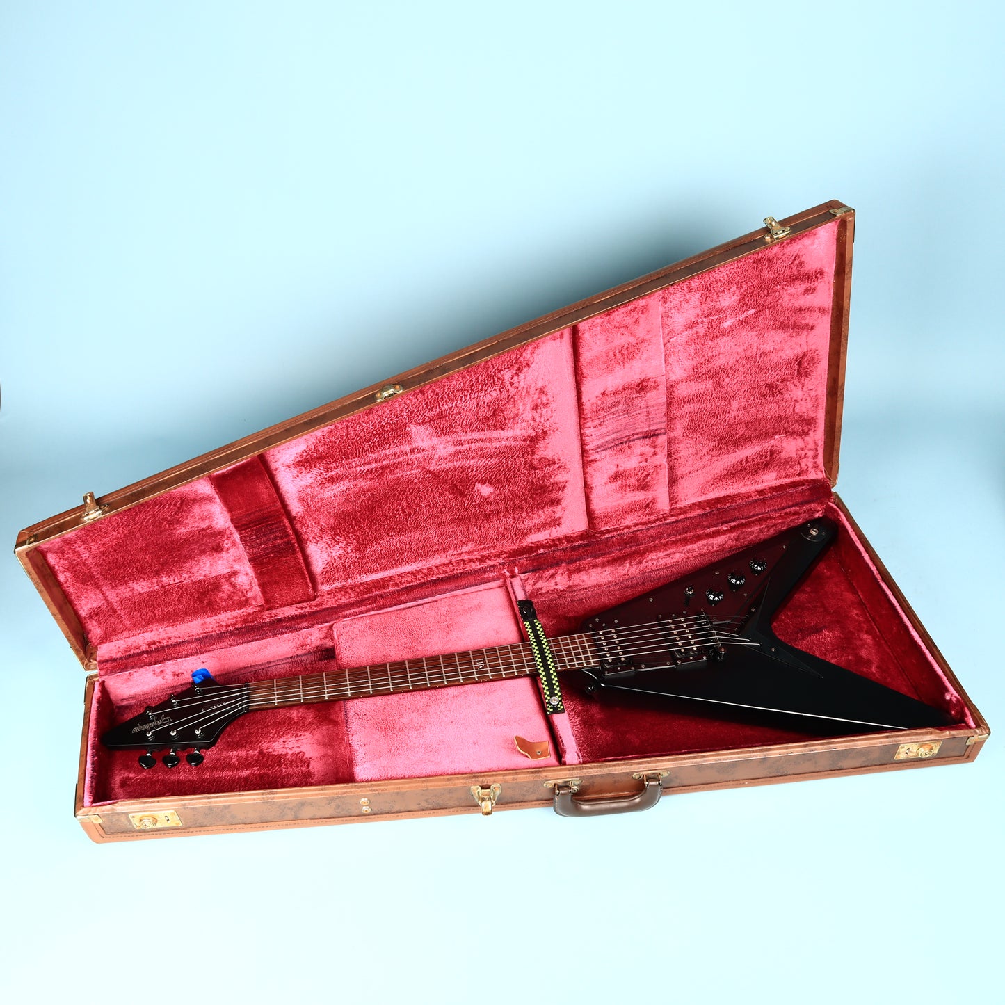 Gibson Historic Flying V Case Custom Shop Tan