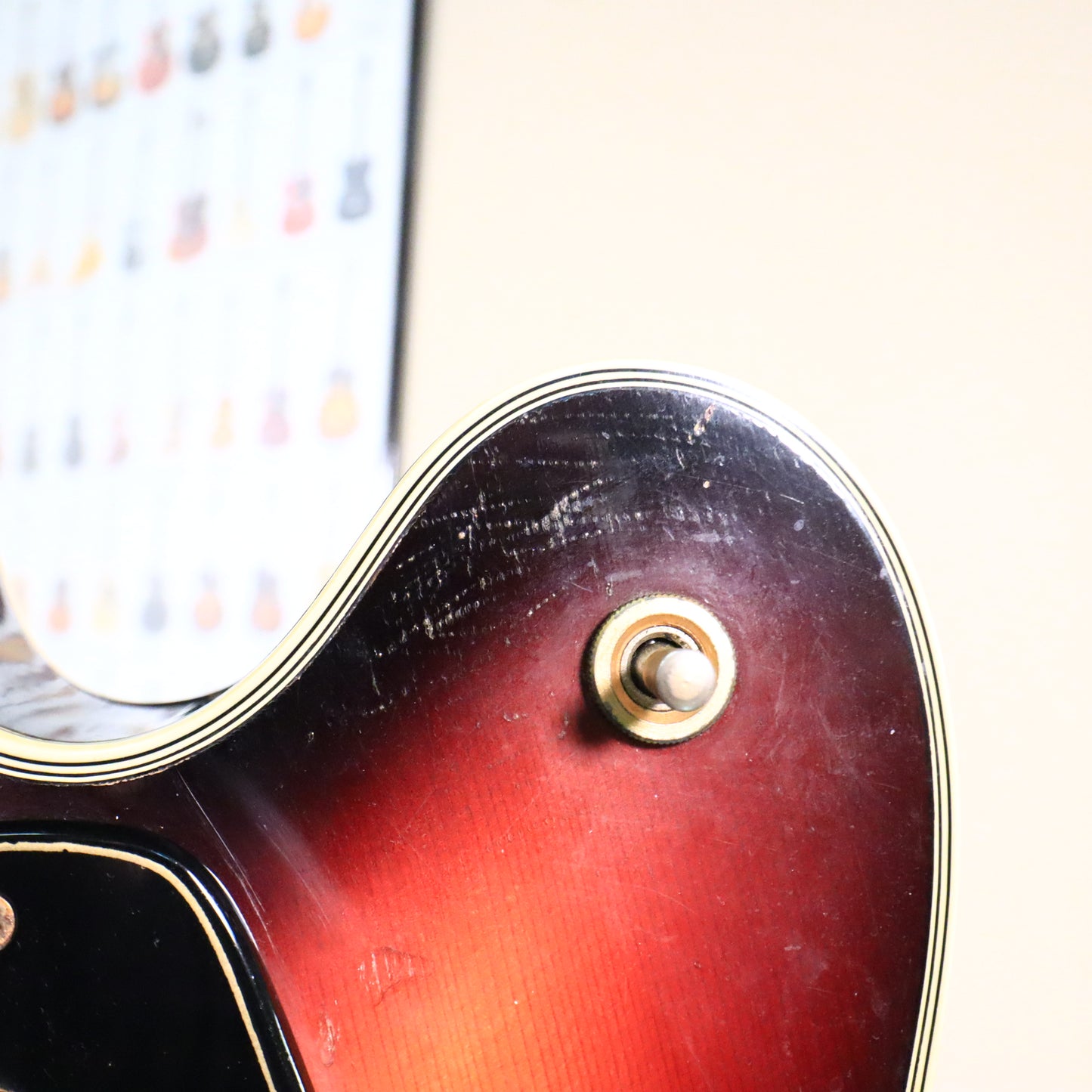 1969 Guild X-175 Manhattan Sunburst Vintage Electric Guitar