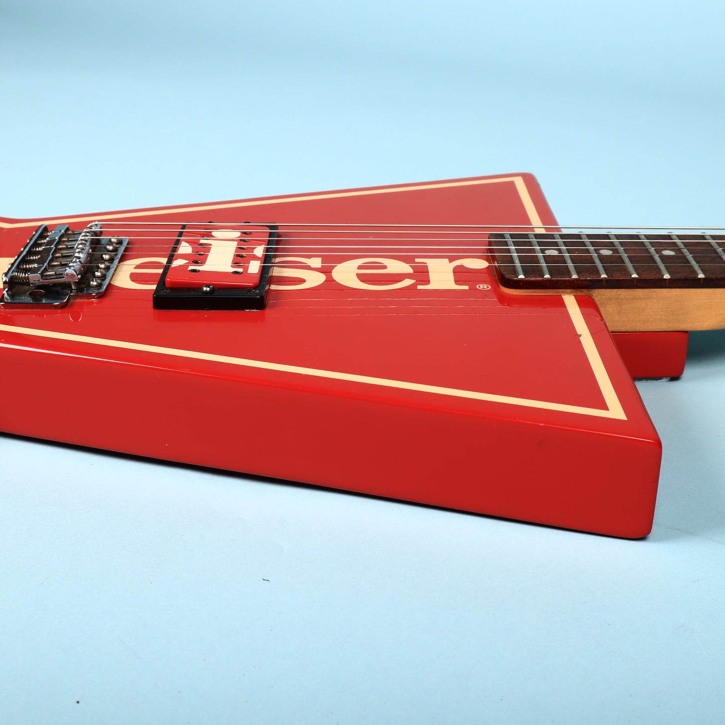 RARE 1985 Dean Budweiser Promotional Bowtie Electric Guitar