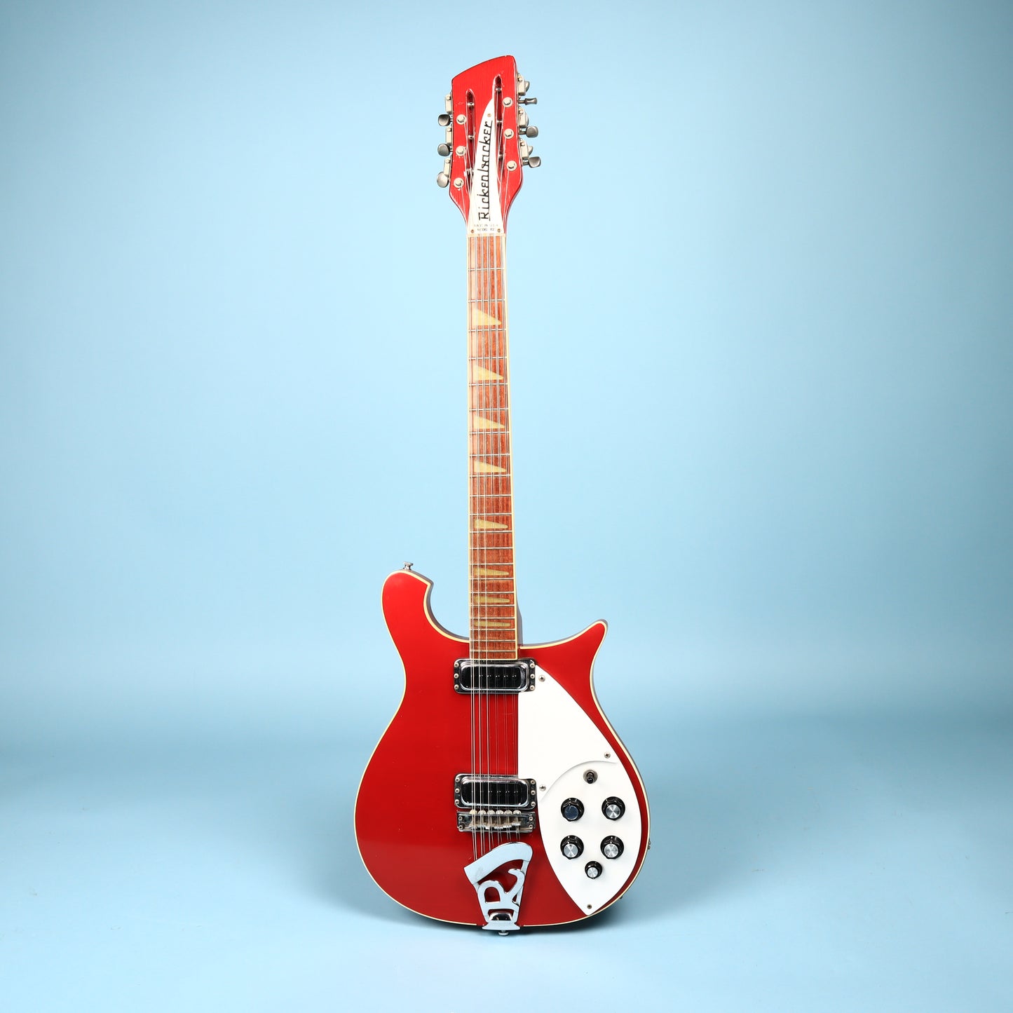 1982 Rickenbacker 620/12 String Electric Guitar Red