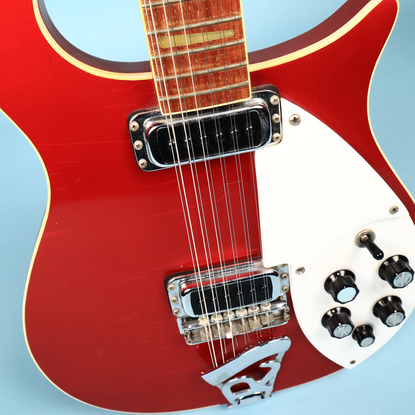 1982 Rickenbacker 620/12 String Electric Guitar Red