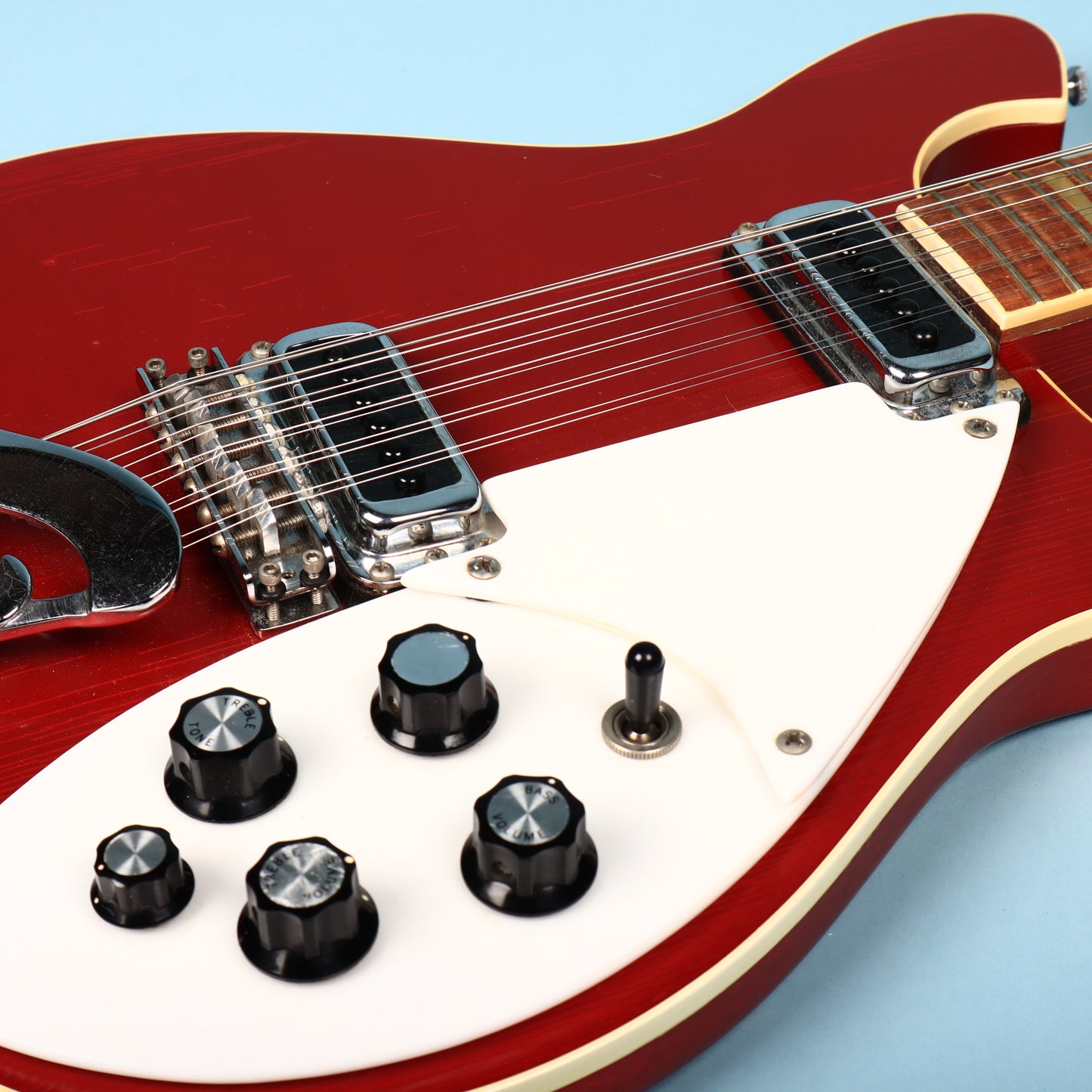 1982 Rickenbacker 620/12 String Electric Guitar Red