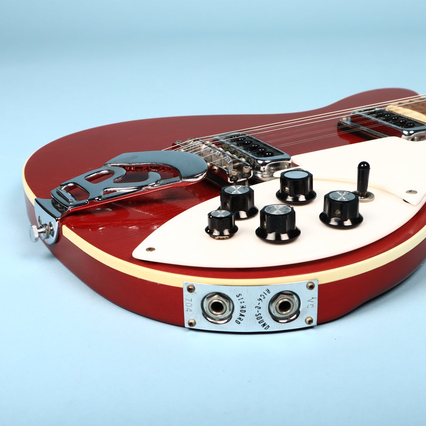 1982 Rickenbacker 620/12 String Electric Guitar Red