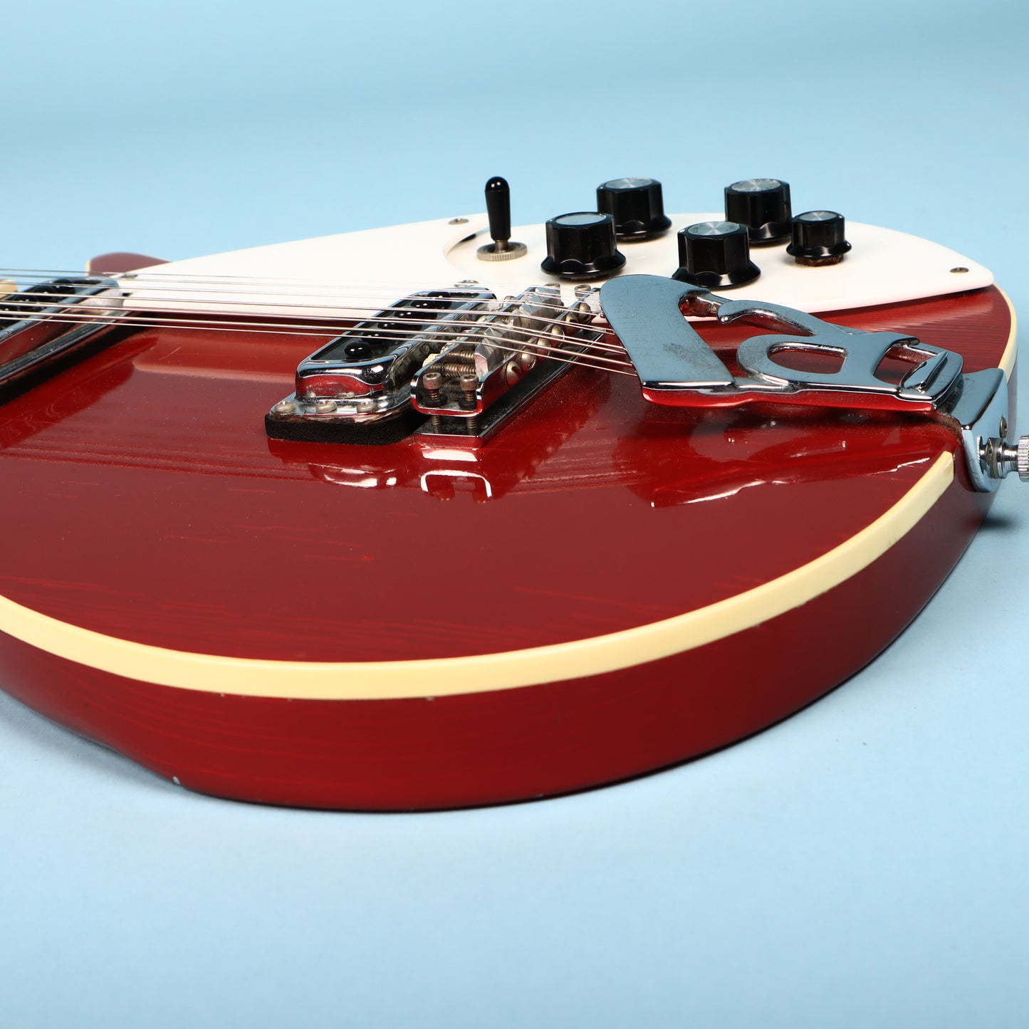 1982 Rickenbacker 620/12 String Electric Guitar Red