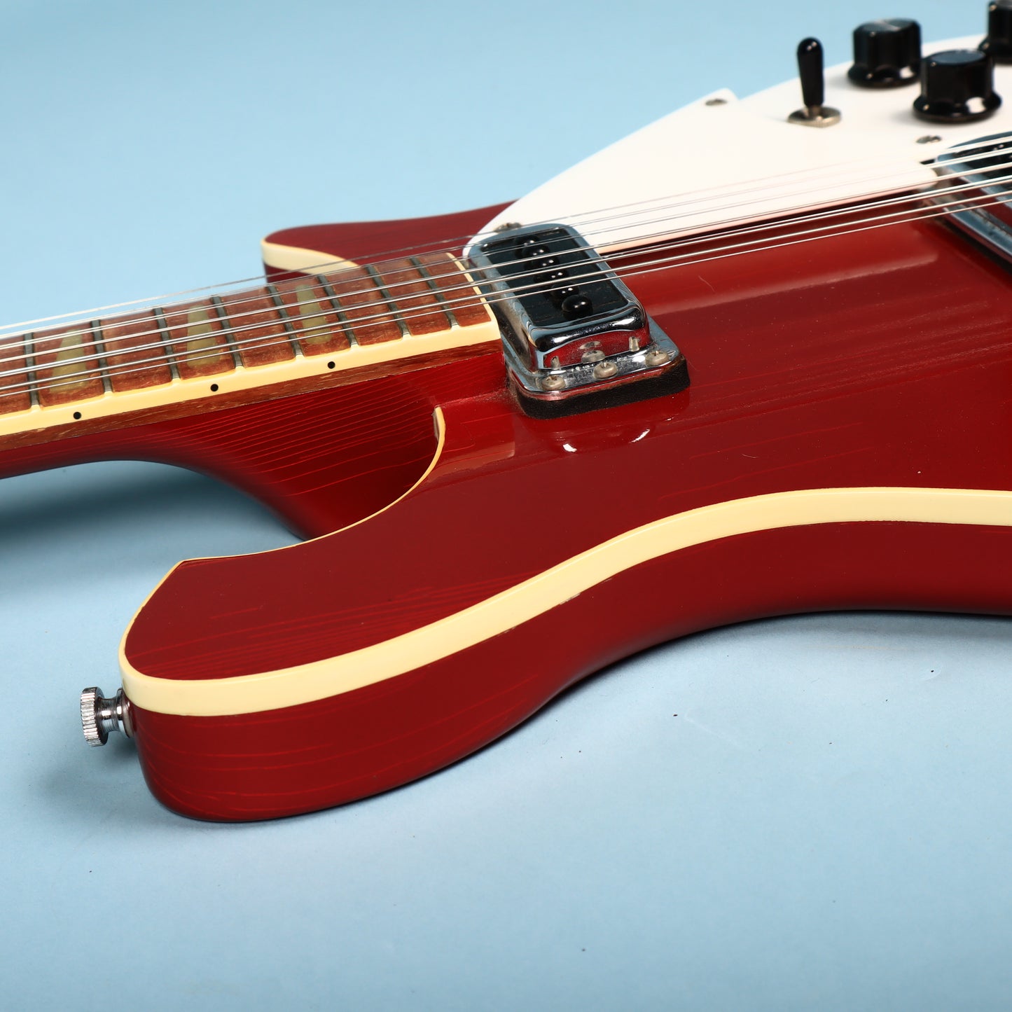 1982 Rickenbacker 620/12 String Electric Guitar Red