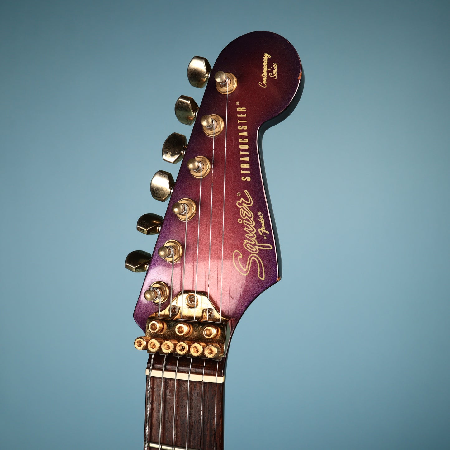 1983 Squier by Fender Contemporary JAV Royal Violet Purple ST852