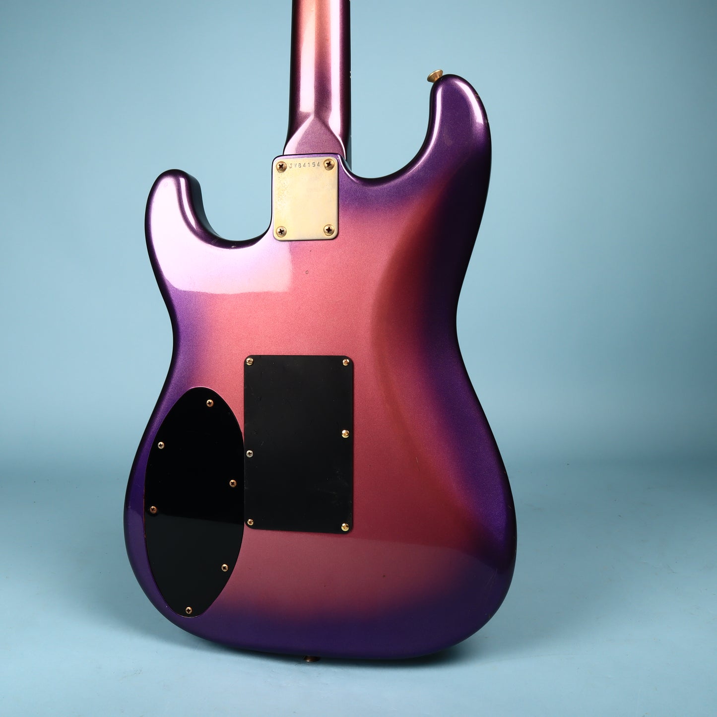 1983 Squier by Fender Contemporary JAV Royal Violet Purple ST852