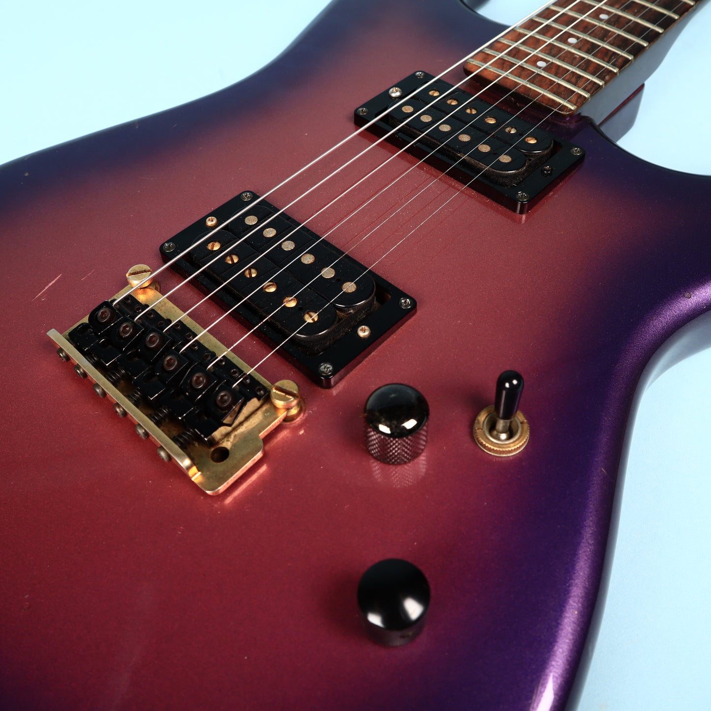 1983 Squier by Fender Contemporary JAV Royal Violet Purple ST852