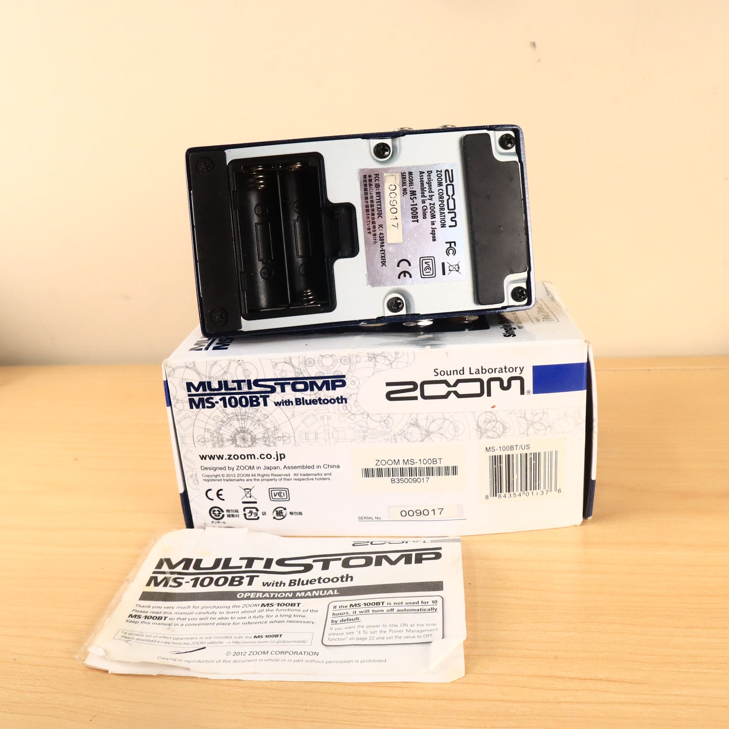 Zoom MultiStomp MS-100BT Pedal