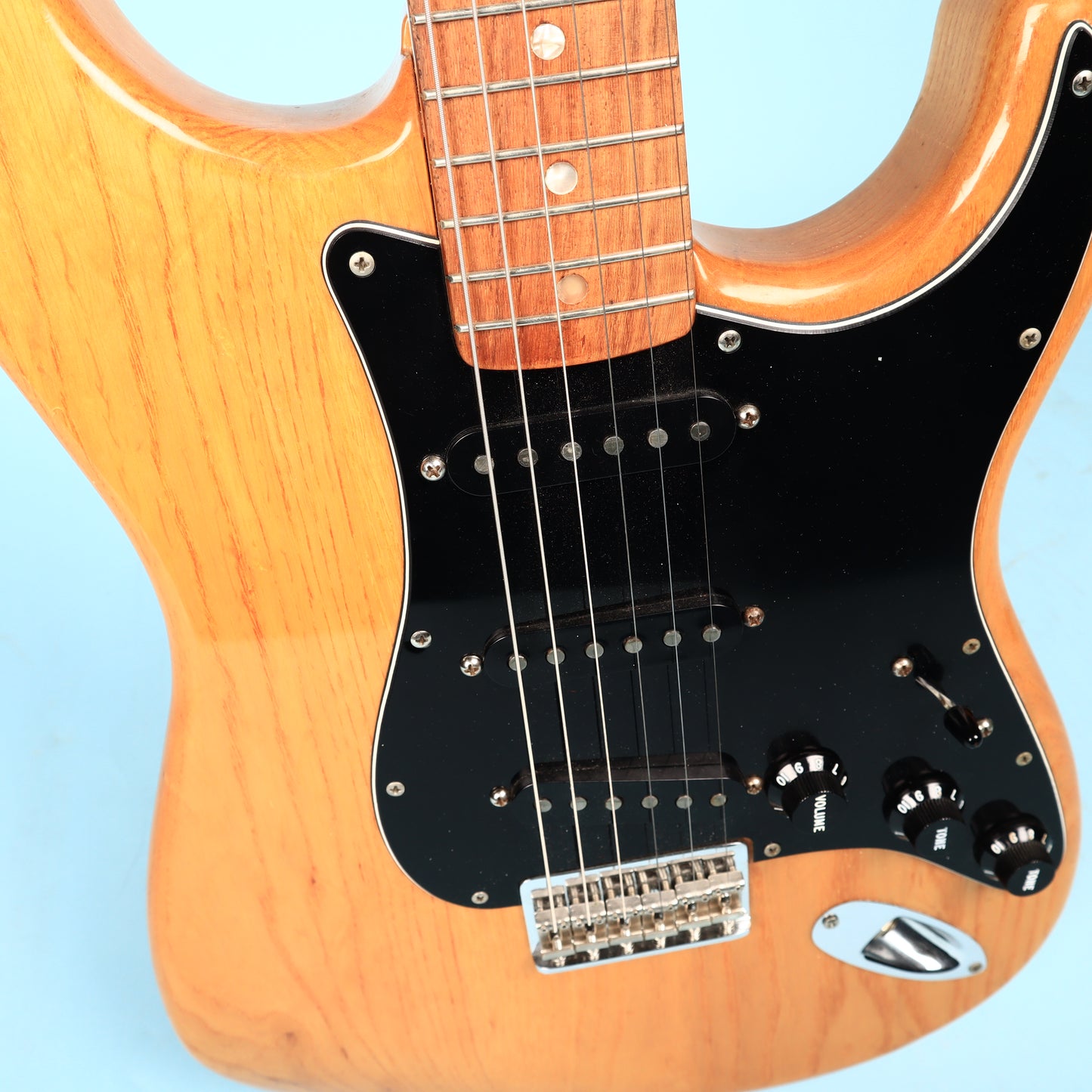 1978 Fender Stratocaster Natural Alder Electric Guitar