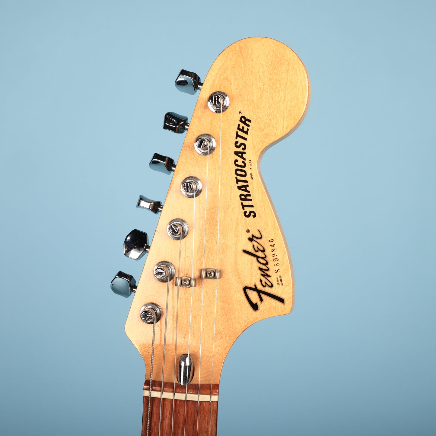 1978 Fender Stratocaster Natural Alder Electric Guitar