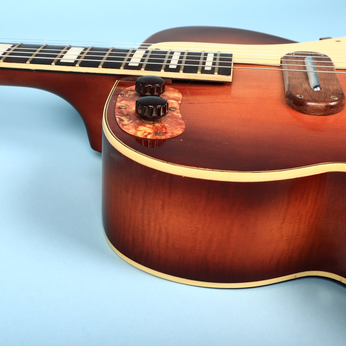 1950s Kay Sherwood Deluxe Sunburst Archtop Electric