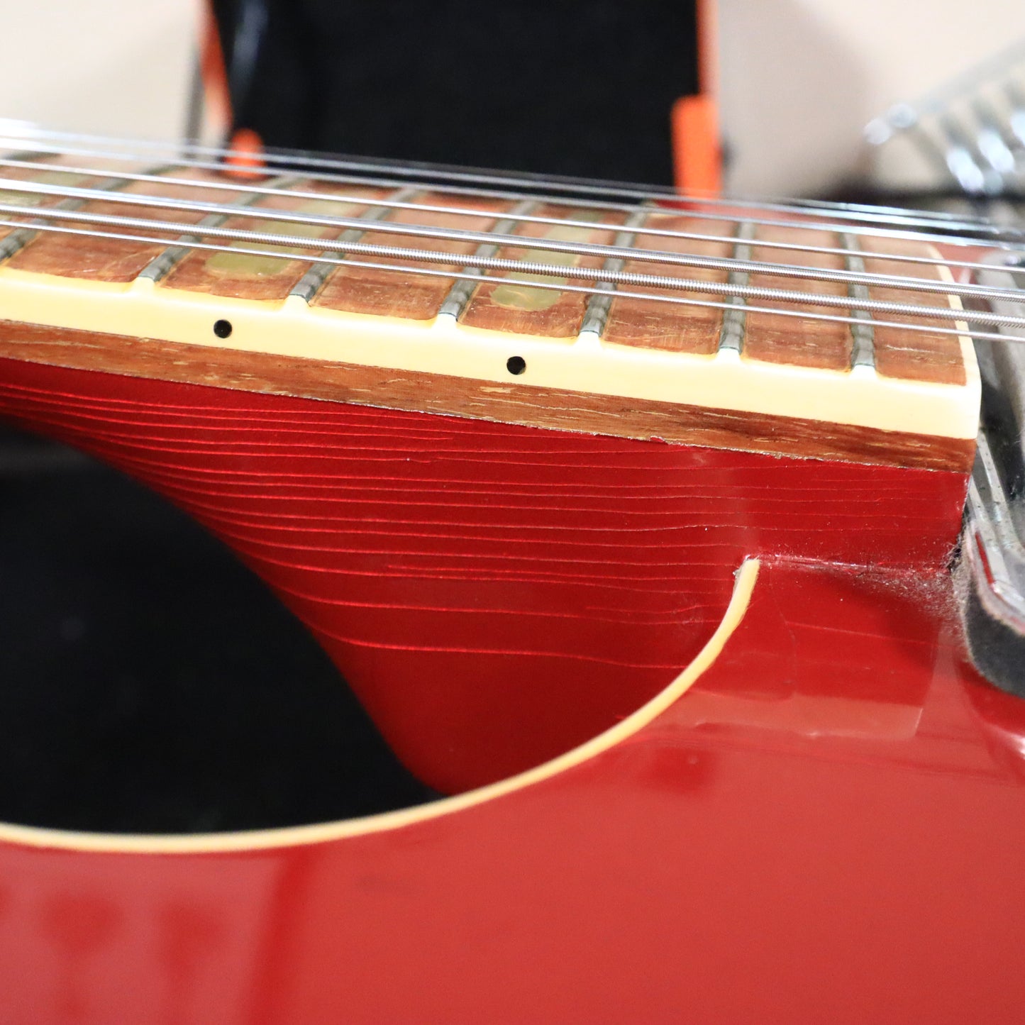 1982 Rickenbacker 620/12 String Electric Guitar Red