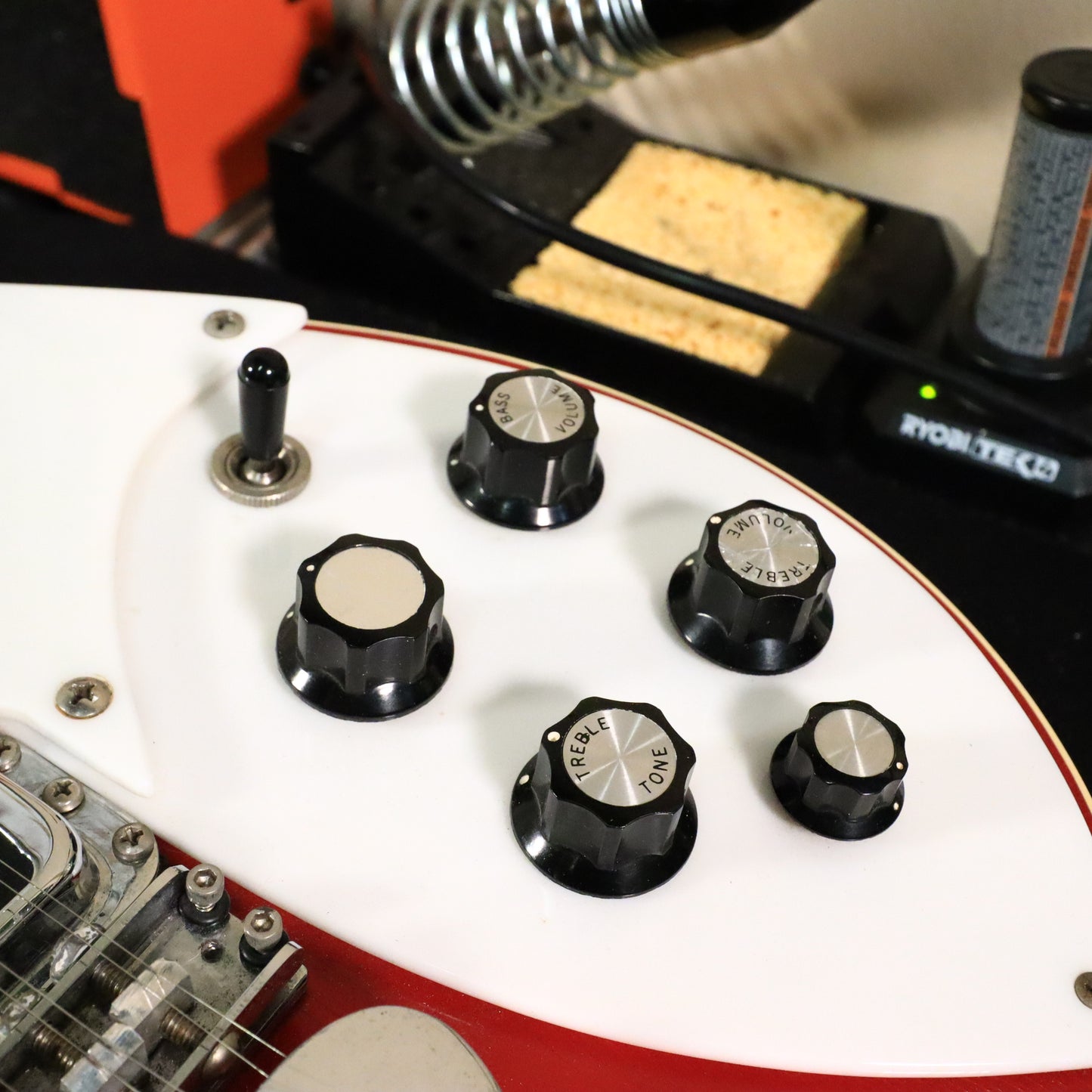 1982 Rickenbacker 620/12 String Electric Guitar Red