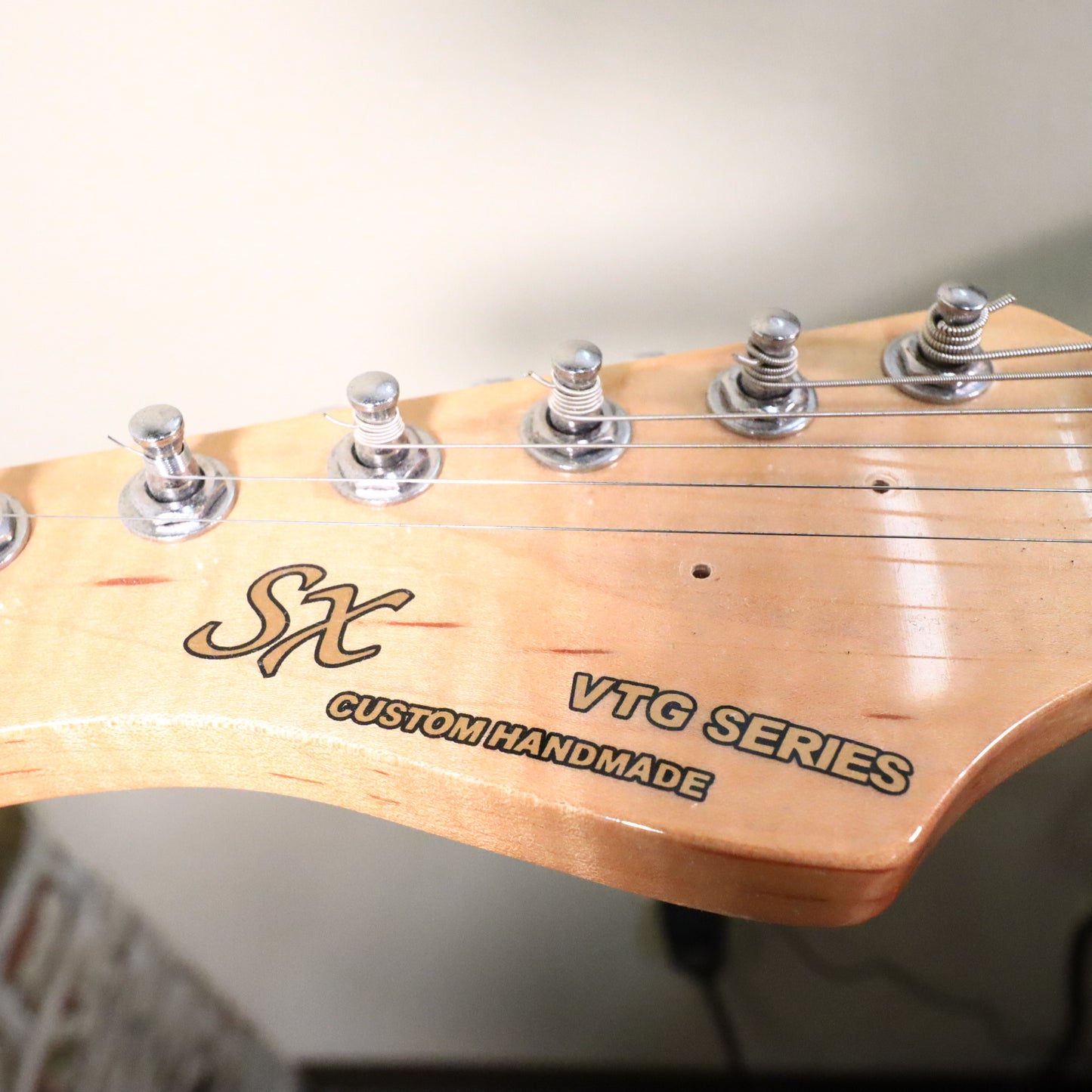 SX VTG Vintage Series Custom Tele Sunburst Left Handed Electric Guitar