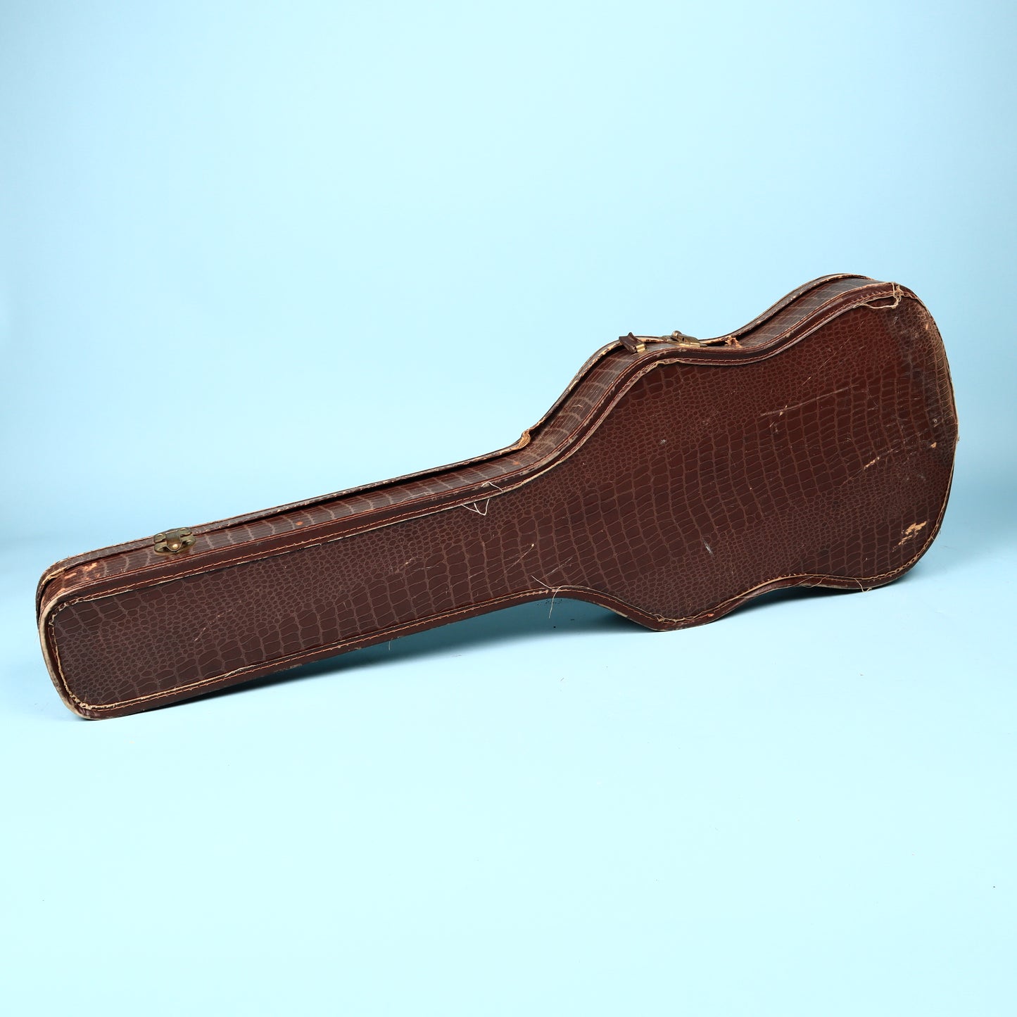 Vintage Silvertone (Kay) 1413L Alligator Chipboard Case
