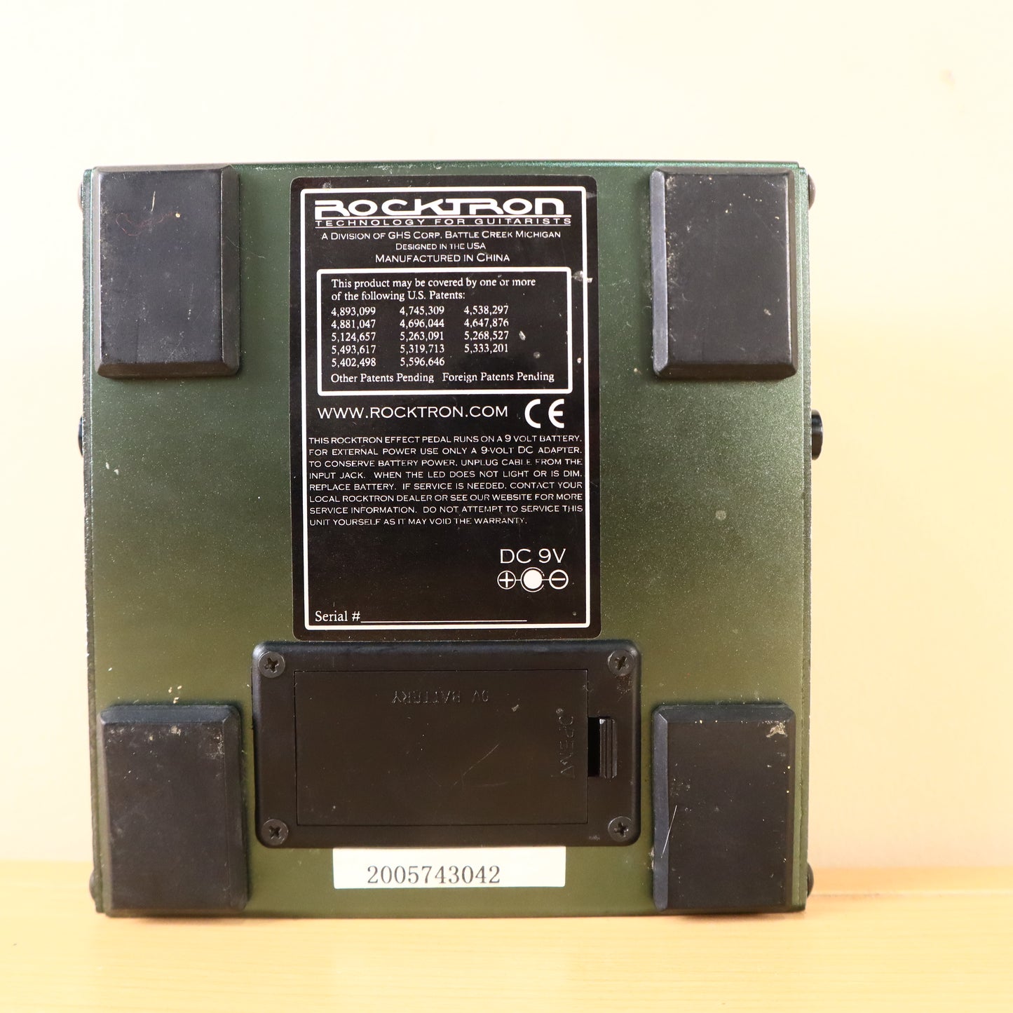 Rocktron Big Crush Compressor Pedal