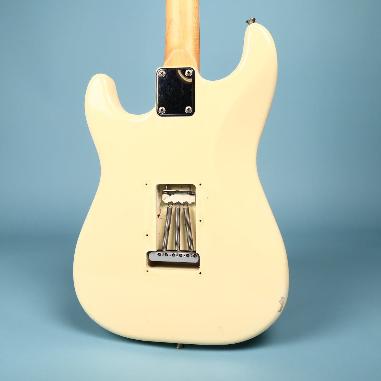 1986 Squier White Japan Stratocaster Electric Guitar