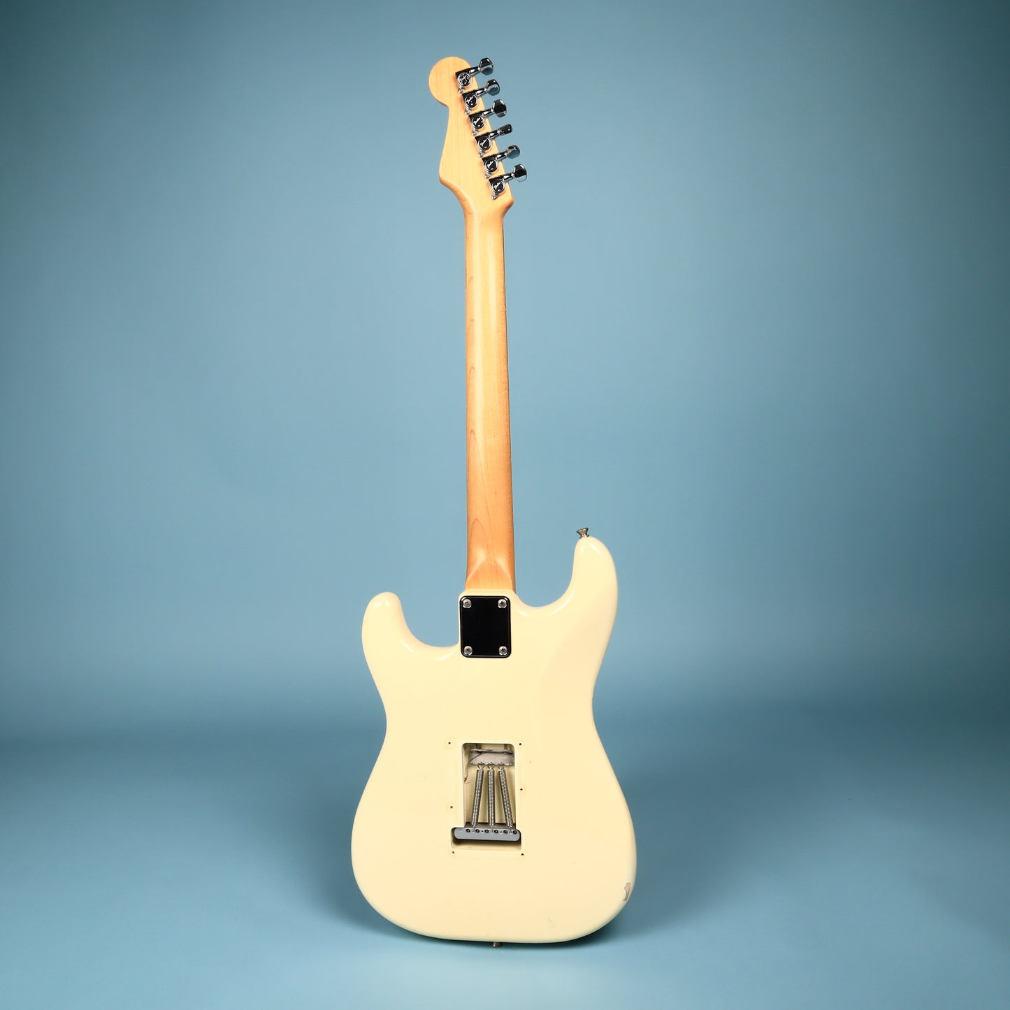 1986 Squier White Japan Stratocaster Electric Guitar