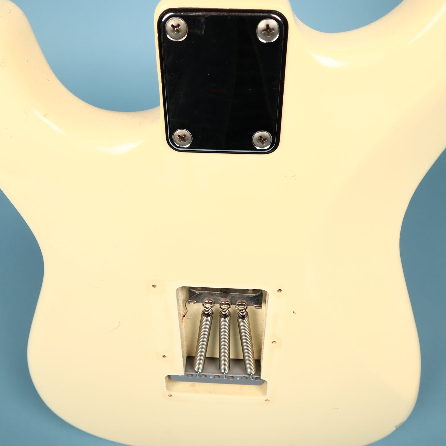 1986 Squier White Japan Stratocaster Electric Guitar
